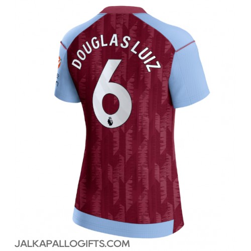 Aston Villa Douglas Luiz #6 Kotipaita Naiset 2023-24 Lyhythihainen